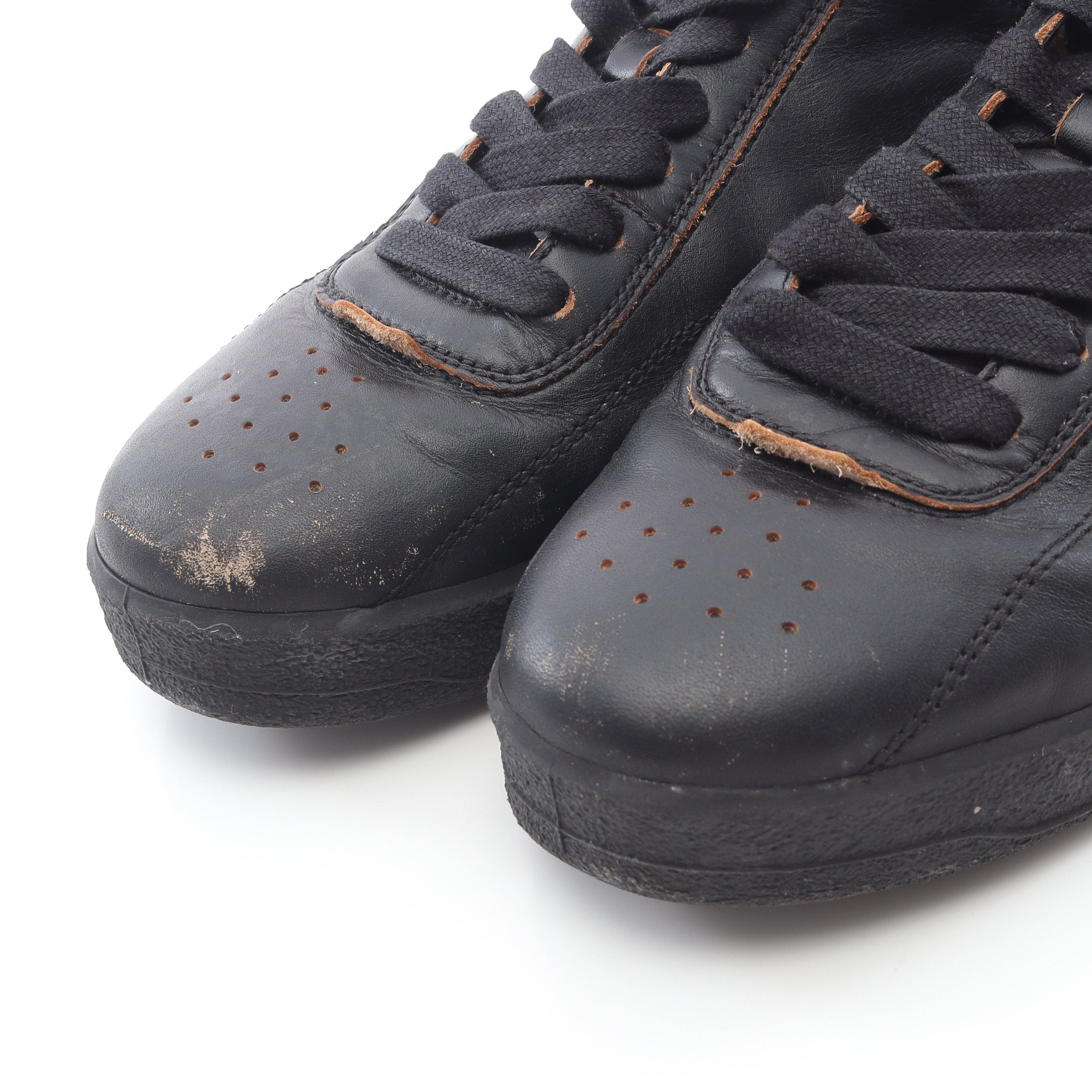 ハイカットスニーカー レザー ブラック ジルサンダー – RECLO