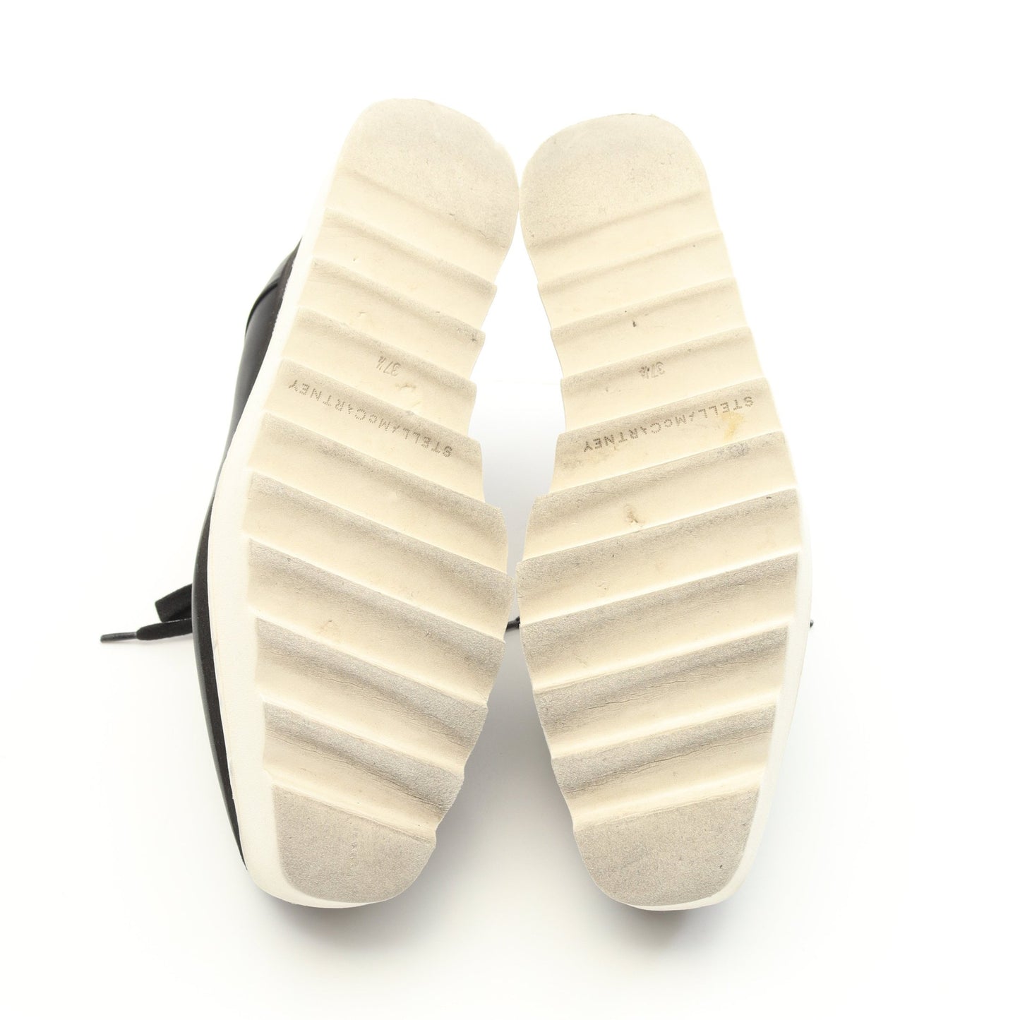 Elyse エリス プラットフォーム スニーカー ロゴスタッズ フェイクレザー ブラック ステラマッカートニー シューズ Stella McCartney
