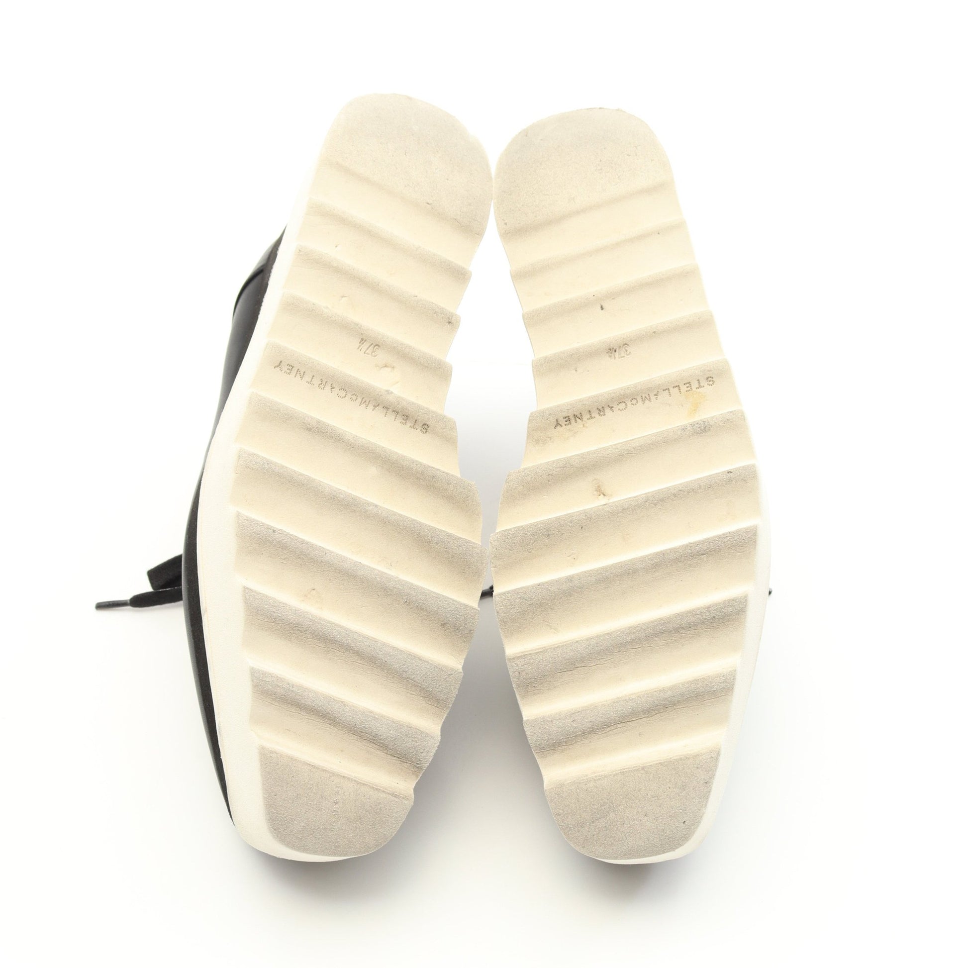 Elyse エリス プラットフォーム スニーカー ロゴスタッズ フェイクレザー ブラック ステラマッカートニー シューズ Stella McCartney
