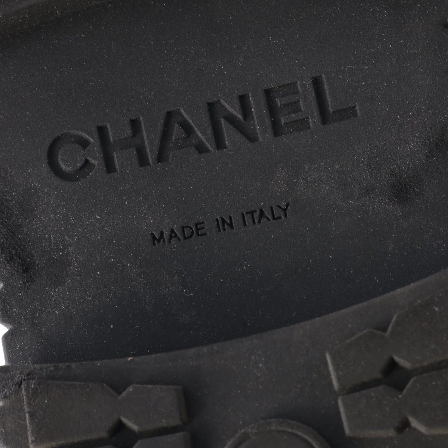 マトラッセ ブーツ ボア スエード ブラック シャネル シューズ CHANEL