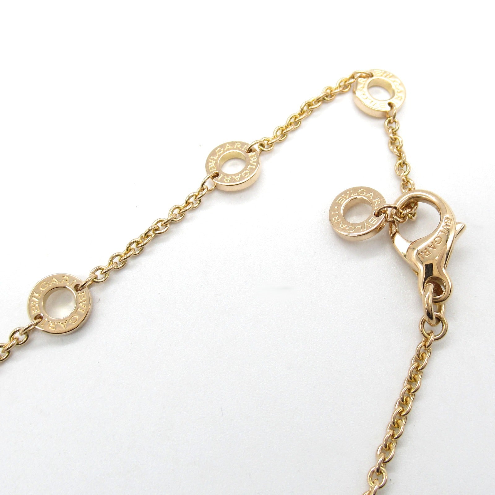 ブルガリブルガリ ダイヤ ネックレス ネックレス K18PG（ピンクゴールド） ダイヤモンド クリア ブルガリ アクセサリー BVLGARI