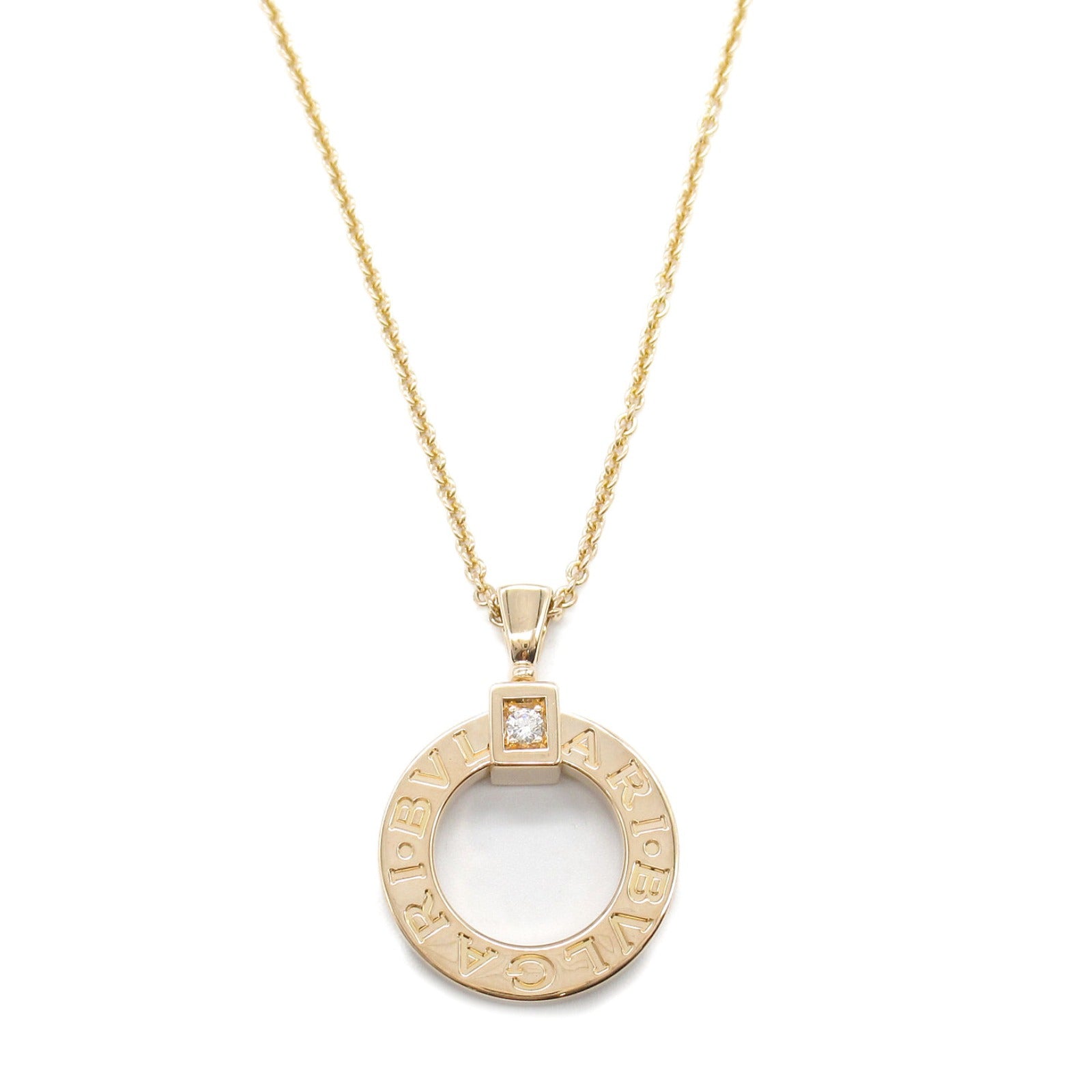 ブルガリブルガリ ダイヤ ネックレス ネックレス K18PG（ピンクゴールド） ダイヤモンド クリア ブルガリ アクセサリー BVLGARI