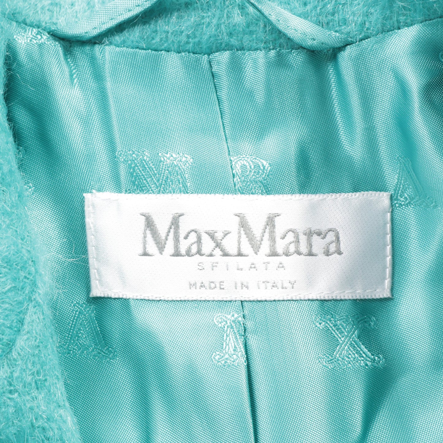 ジャケット モヘア エメラルドグリーン マックスマーラ アウター Max Mara