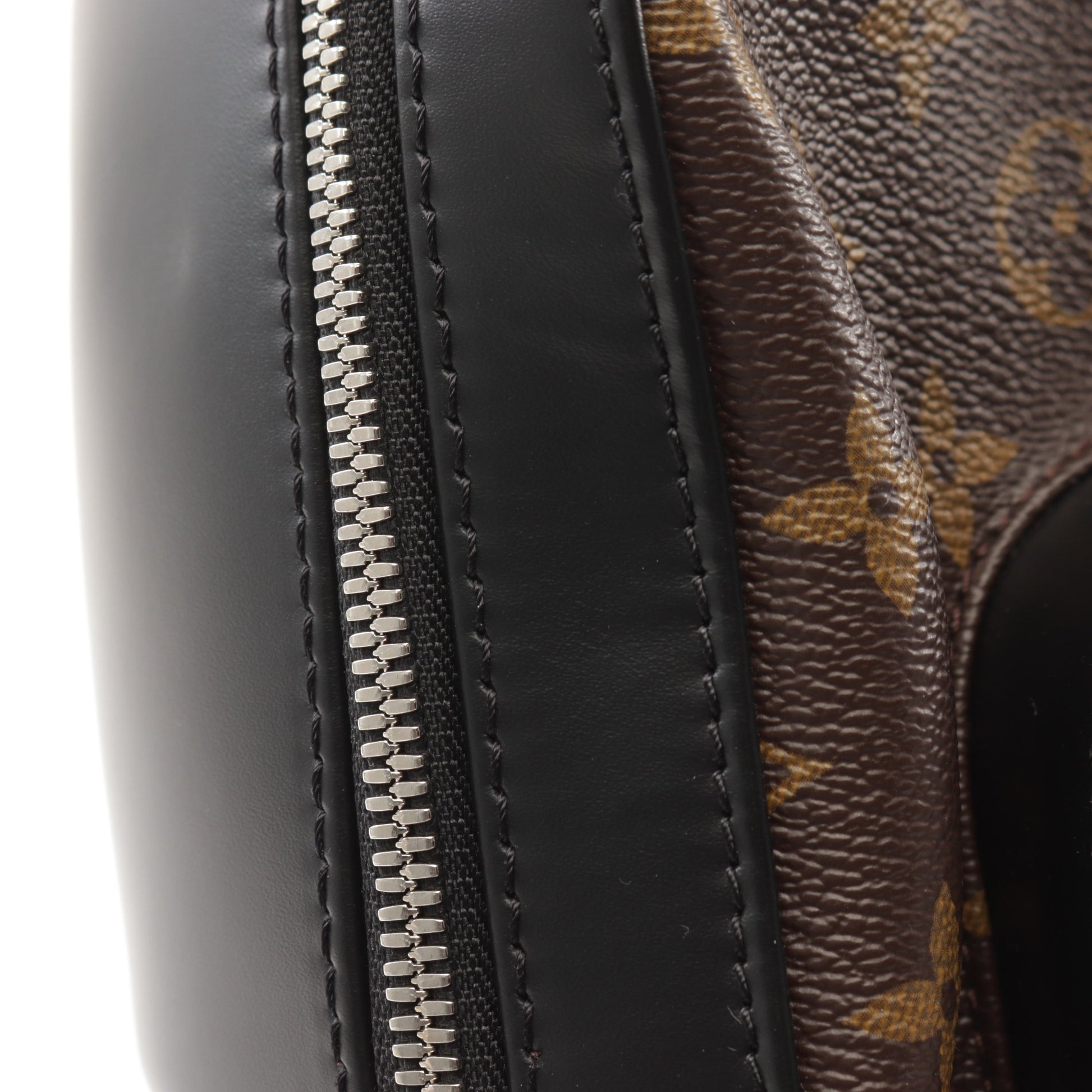 ジョッシュ モノグラムマカサー バックパック リュックサック PVC レザー ブラウン ブラック ルイヴィトン バッグ LOUIS VUITTON