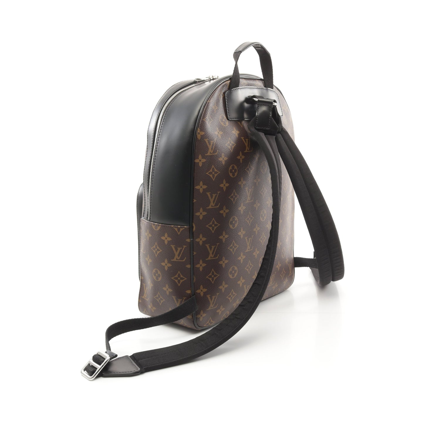 ジョッシュ モノグラムマカサー バックパック リュックサック PVC レザー ブラウン ブラック ルイヴィトン バッグ LOUIS VUITTON