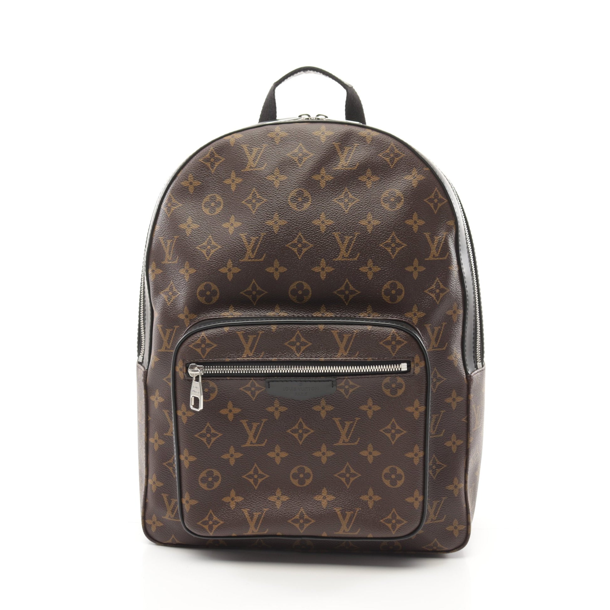 ジョッシュ モノグラムマカサー バックパック リュックサック PVC レザー ブラウン ブラック ルイヴィトン バッグ LOUIS VUITTON