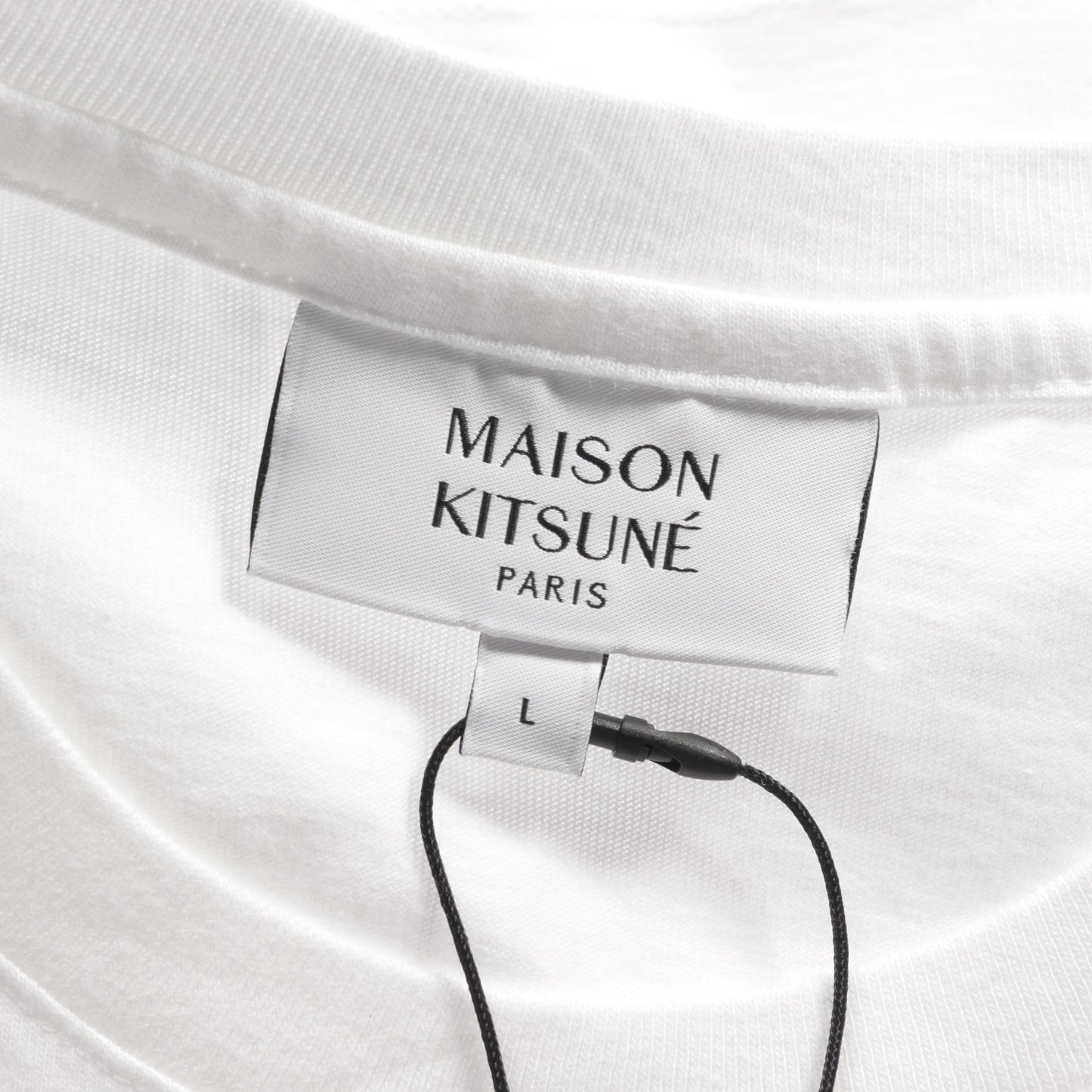 FOX HEAD PATCH Tシャツ クルーネック コットン ホワイト メゾンキツネ トップス MAISON KITSUNE