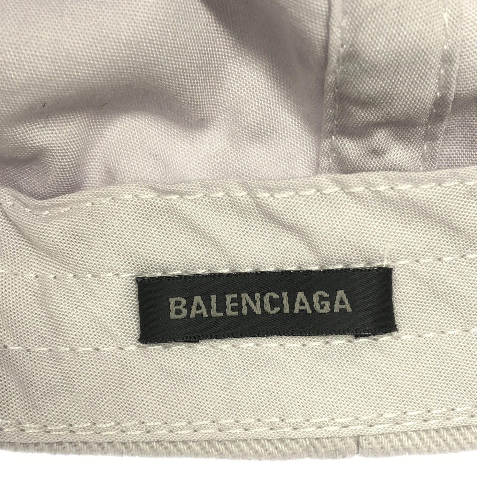 ベースボールキャップ キャップ コットン ホワイト バレンシアガ 財布・小物 BALENCIAGA