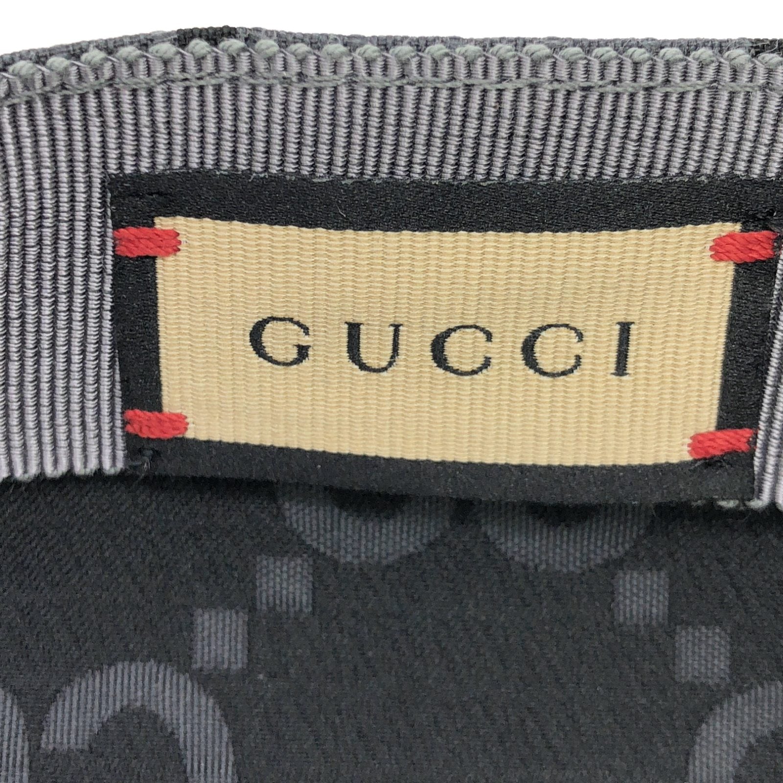 ベースボールキャップ キャップ グレー グッチ 財布・小物 GUCCI