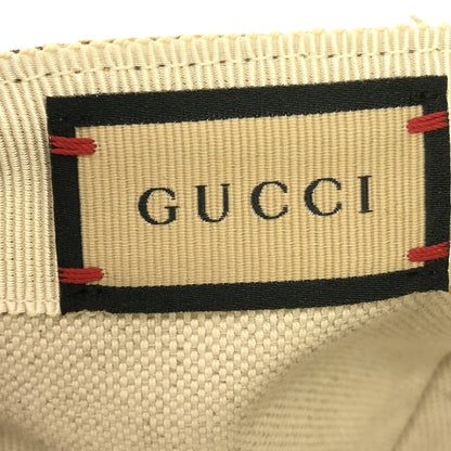 ベースボールキャップ キャップ コットン ベージュ グッチ 財布・小物 GUCCI