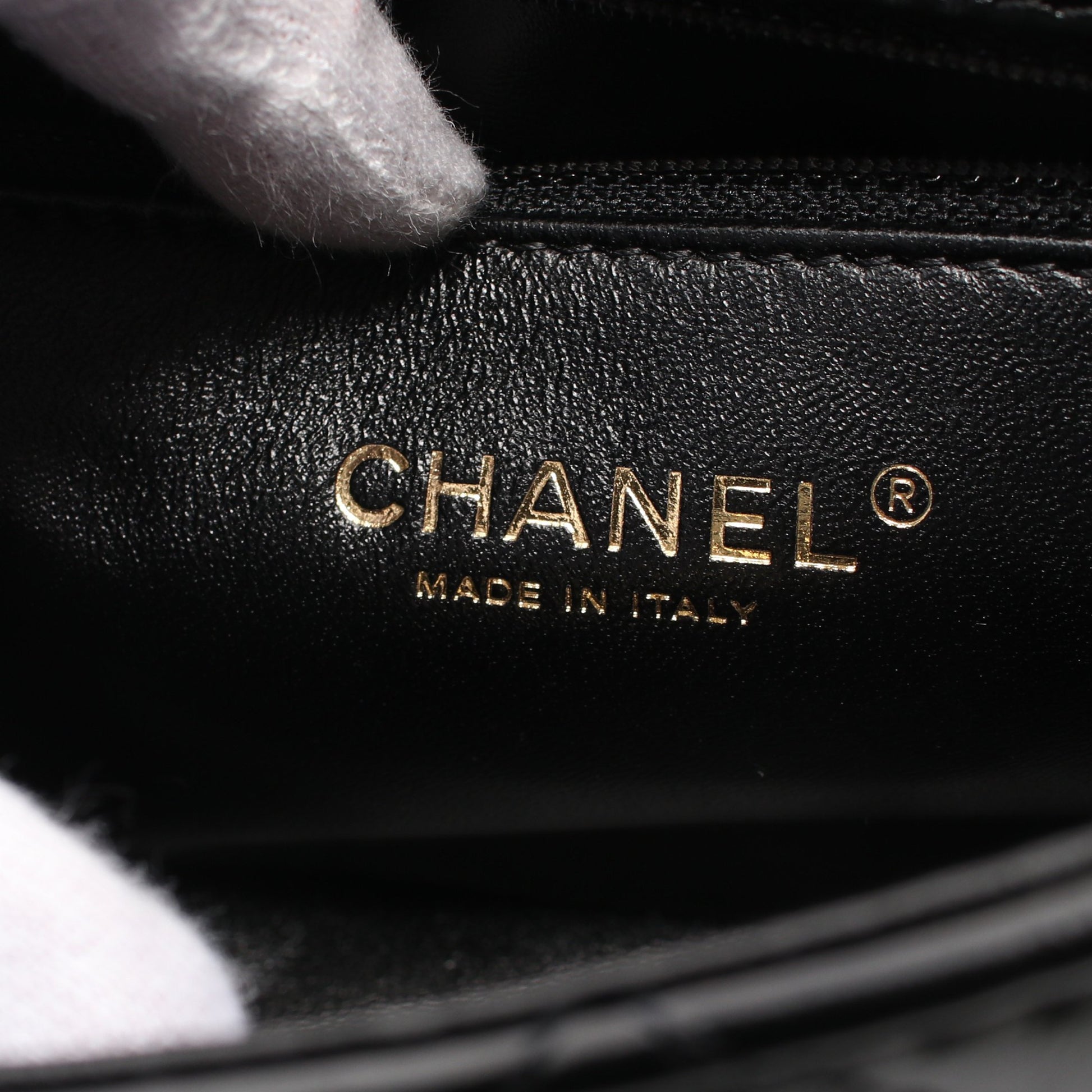 マトラッセ トップハンドル チェーンショルダーバッグ レザー ブラック ゴールド金具 2WAY シャネル バッグ CHANEL