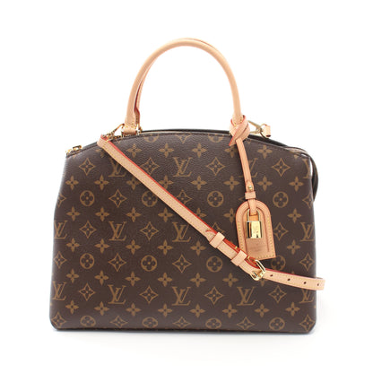 グラン パレMM モノグラム ハンドバッグ PVC レザー ブラウン 2WAY ルイヴィトン バッグ LOUIS VUITTON