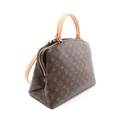 グラン パレMM モノグラム ハンドバッグ PVC レザー ブラウン 2WAY ルイヴィトン バッグ LOUIS VUITTON
