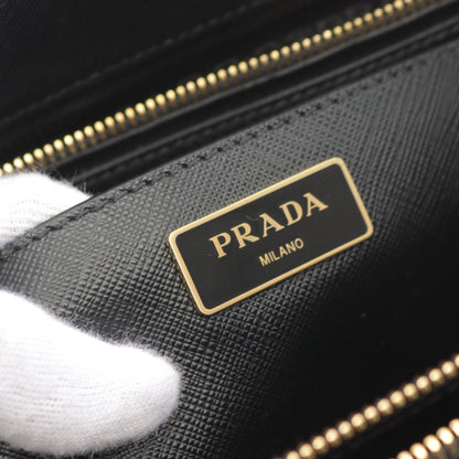 ハンドバッグ サフィアーノレザー ブラック 2WAY プラダ バッグ PRADA