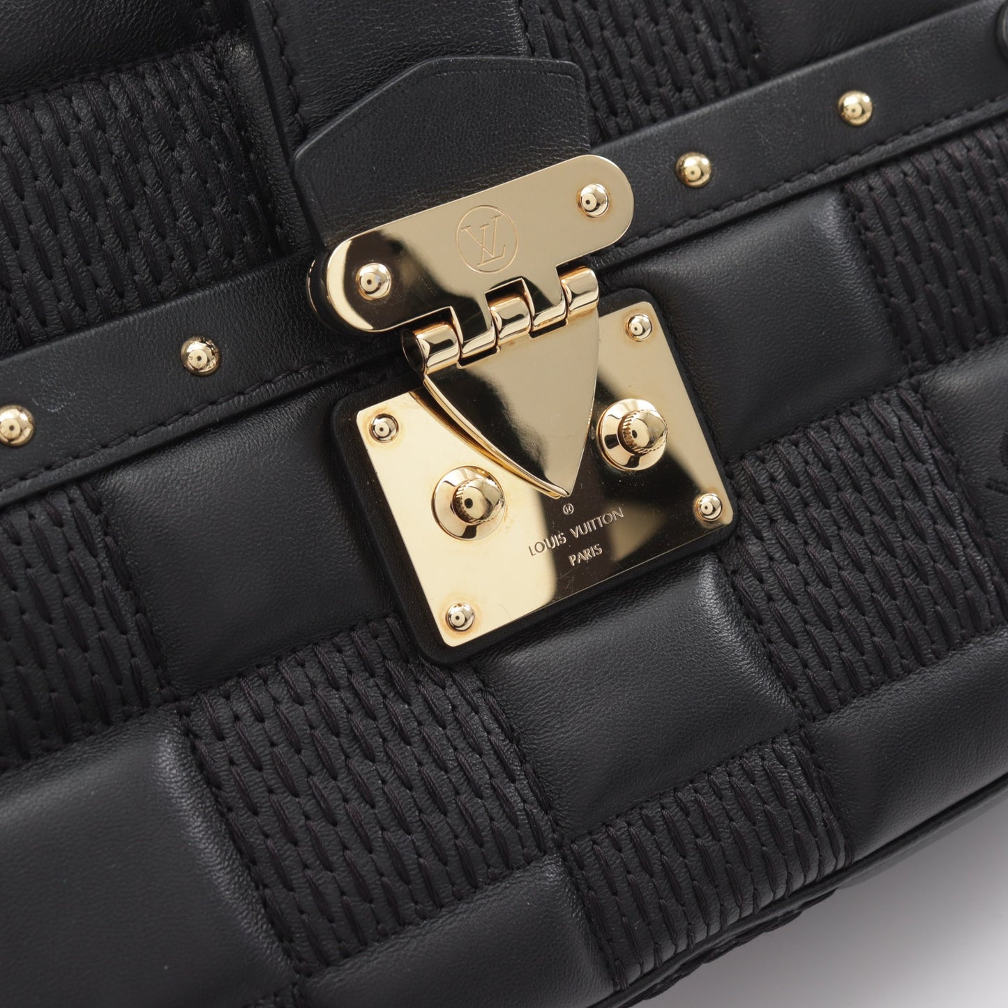 ポシェット トロカ ショルダーバッグ レザー ブラック 2WAY ルイヴィトン バッグ LOUIS VUITTON