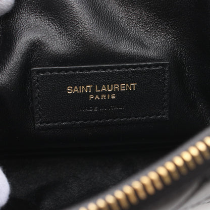 ギャビー チェーンポーチ ショルダーバッグ レザー ブラック サンローラン バッグ Saint Laurent