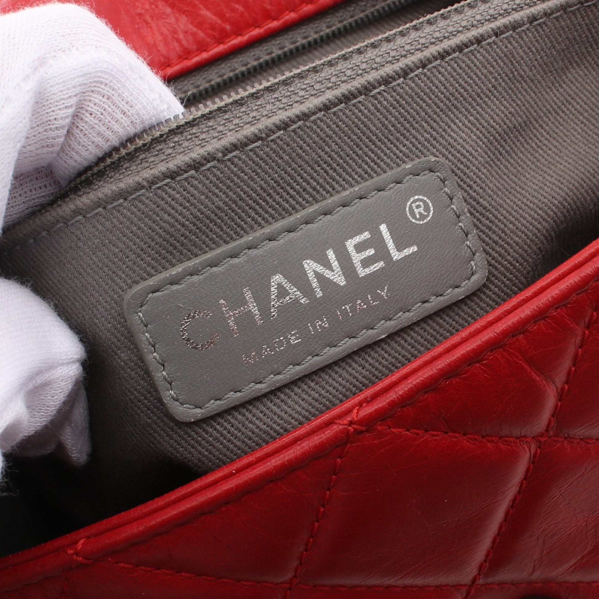 マトラッセ Wチェーンショルダーバッグ レザー レッド シルバー金具 シャネル バッグ CHANEL