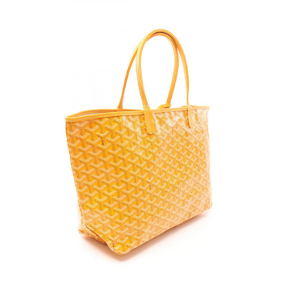 サンルイPM ハンドバッグ トートバッグ コーティングキャンバス レザー オレンジイエロー マルチカラー ゴヤール バッグ GOYARD