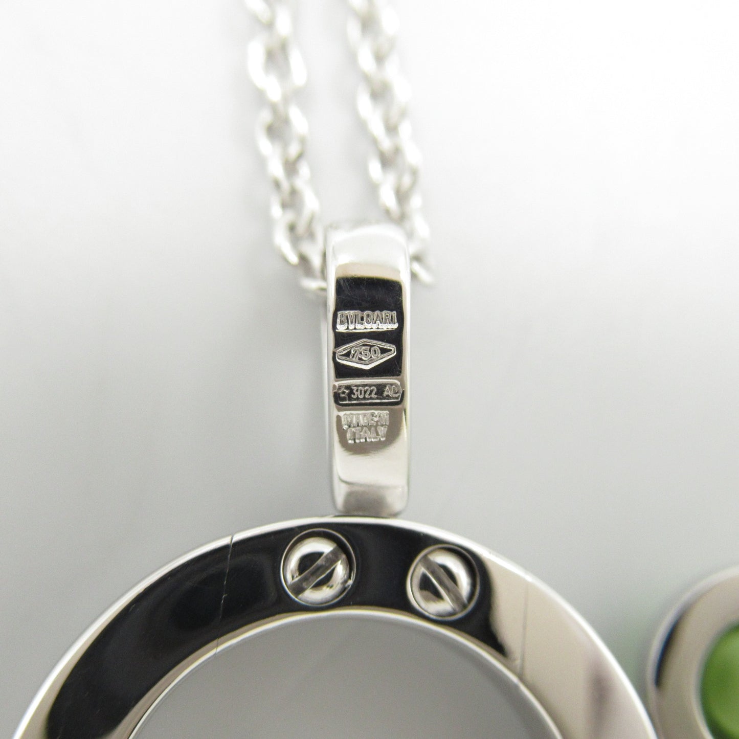 アレグラ マルチ ネックレス ネックレス K18WG（ホワイトゴールド） マルチカラー ブルガリ アクセサリー BVLGARI