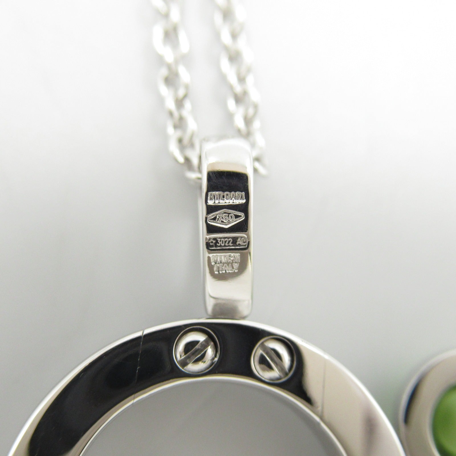 アレグラ マルチ ネックレス ネックレス K18WG（ホワイトゴールド） マルチカラー ブルガリ アクセサリー BVLGARI