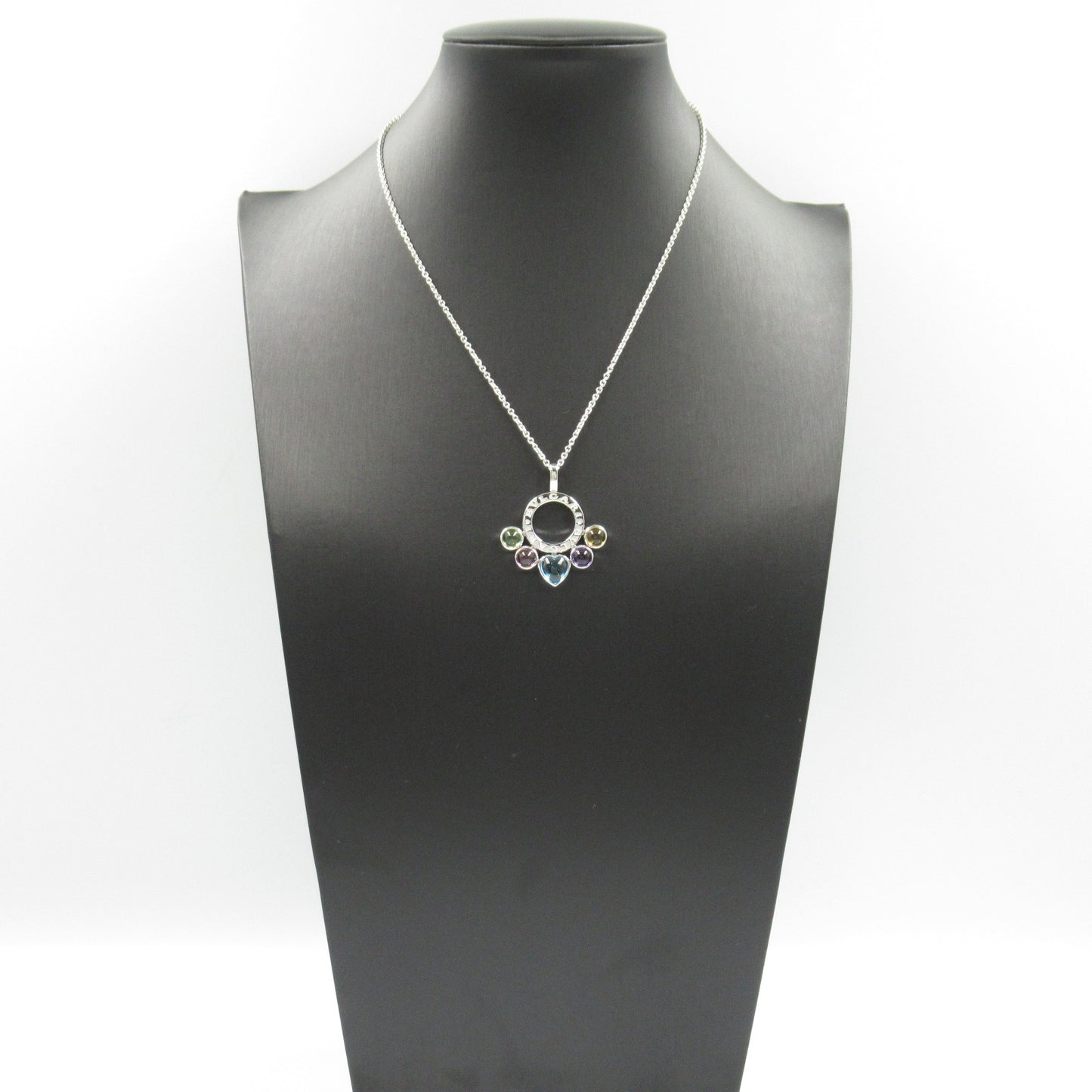 アレグラ マルチ ネックレス ネックレス K18WG（ホワイトゴールド） マルチカラー ブルガリ アクセサリー BVLGARI