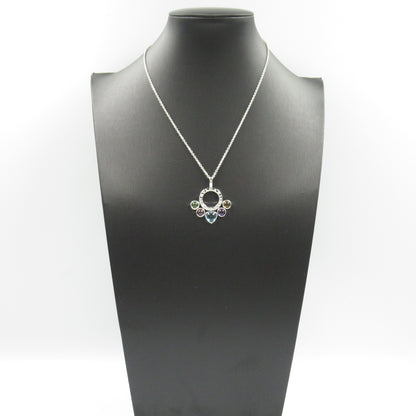 アレグラ マルチ ネックレス ネックレス K18WG（ホワイトゴールド） マルチカラー ブルガリ アクセサリー BVLGARI