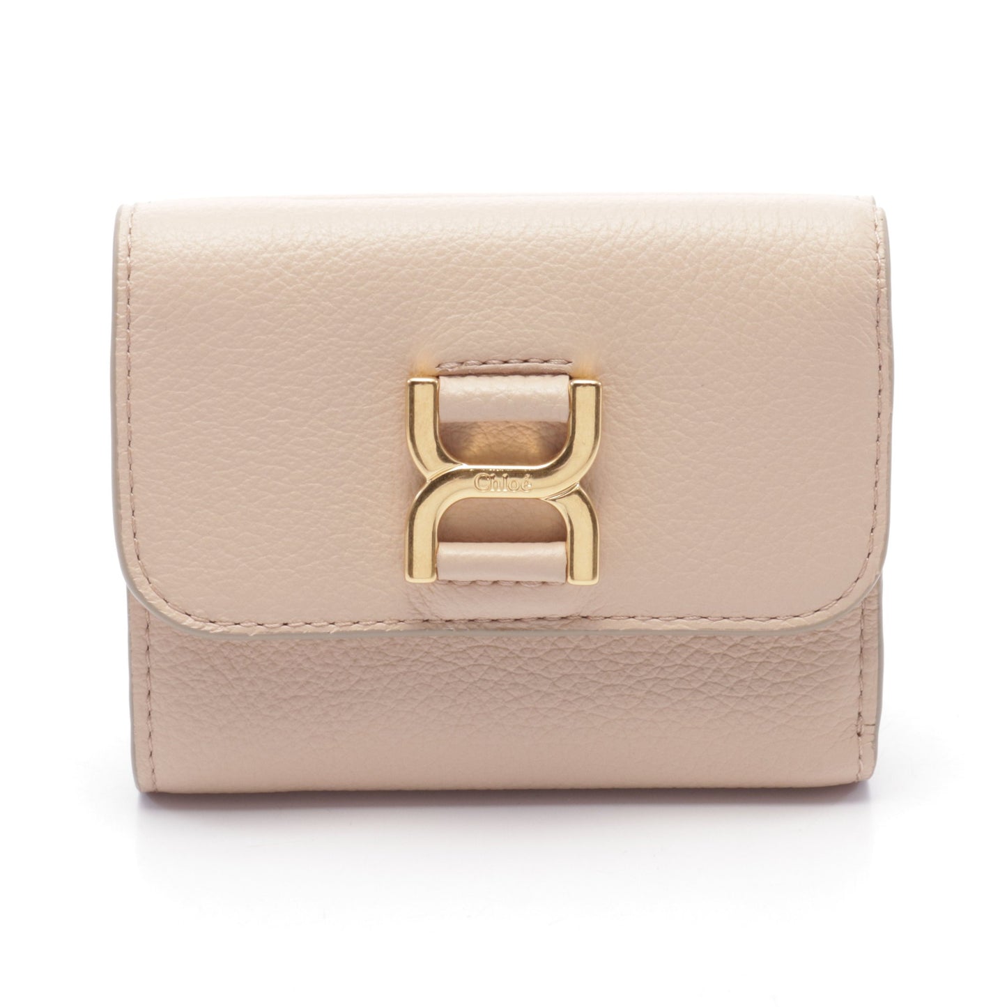 MARCIE スモールトリフォールドウォレット 三つ折り財布 レザー ピンク  