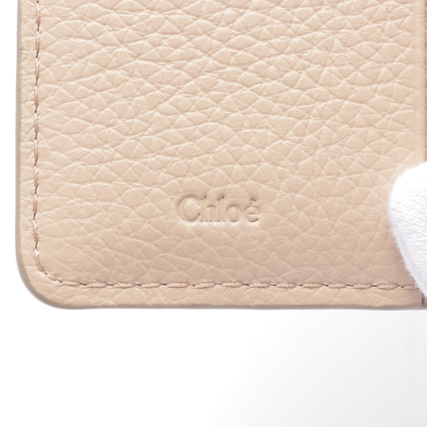 MARCIE スモールトリフォールドウォレット 三つ折り財布 レザー ピンク  