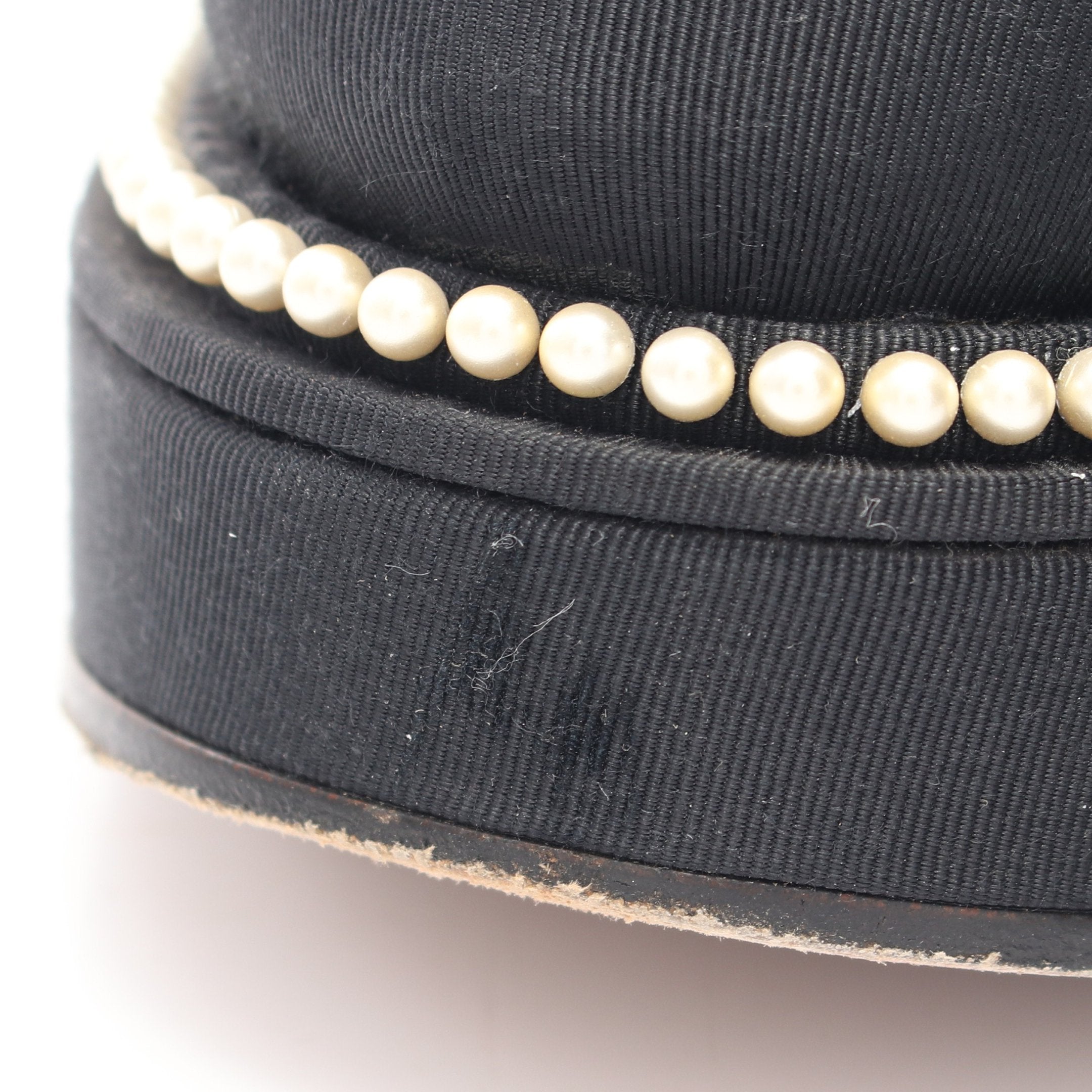 ココマーク レースアップ ショート ブーツ ファブリック ブラック