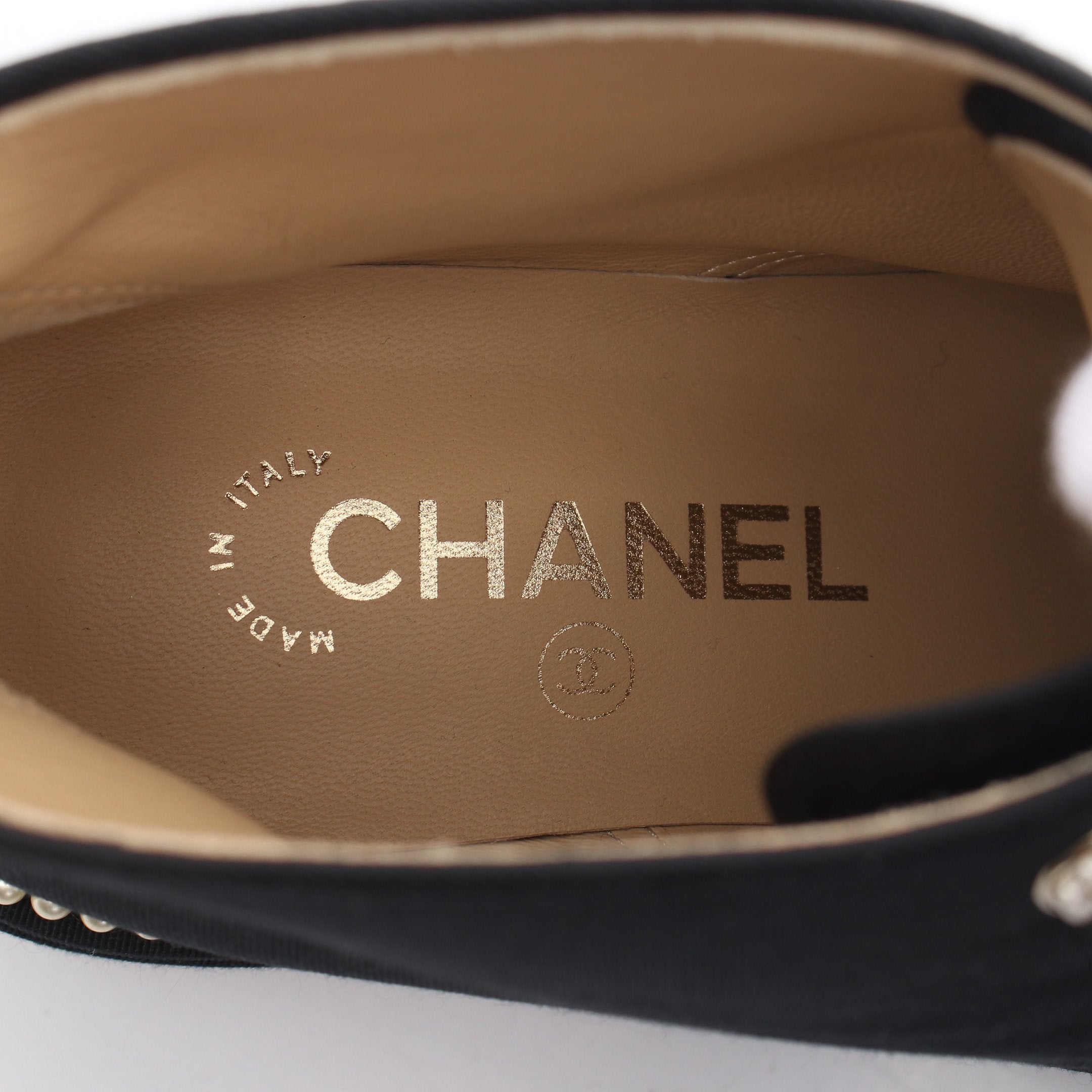 ココマーク レースアップ ショート ブーツ ファブリック ブラック ココマーク レースアップ ショート ブーツ ファブリック ブラック