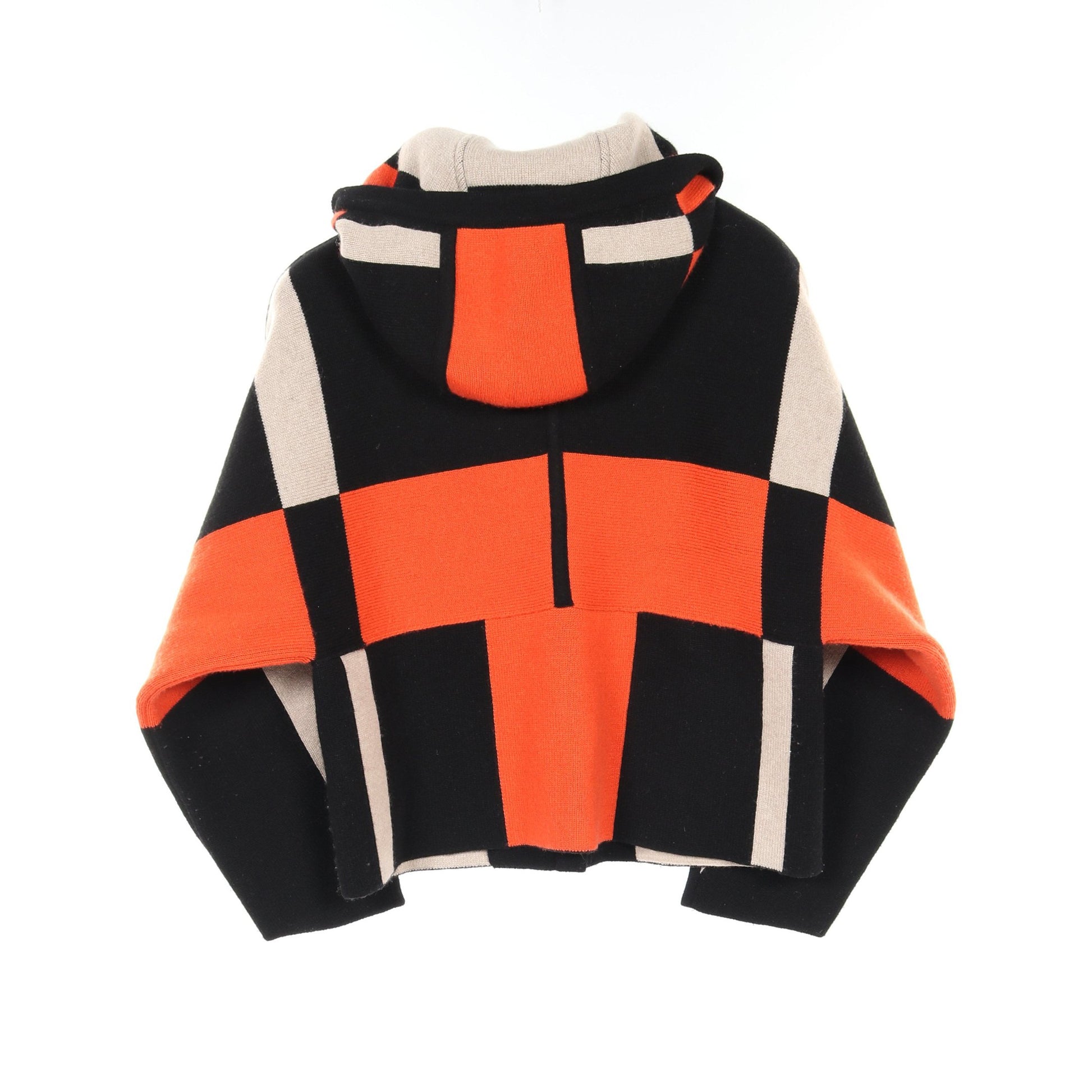 ニットパーカー カーディガン ジャケット カシミヤ ブラック オレンジ ベージュ エルメス アウター HERMES