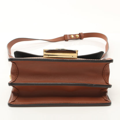 ドーフィーヌ MINI モノグラムリバース ショルダーバッグ PVC レザー ブラウン ベージュ ルイヴィトン バッグ LOUIS VUITTON