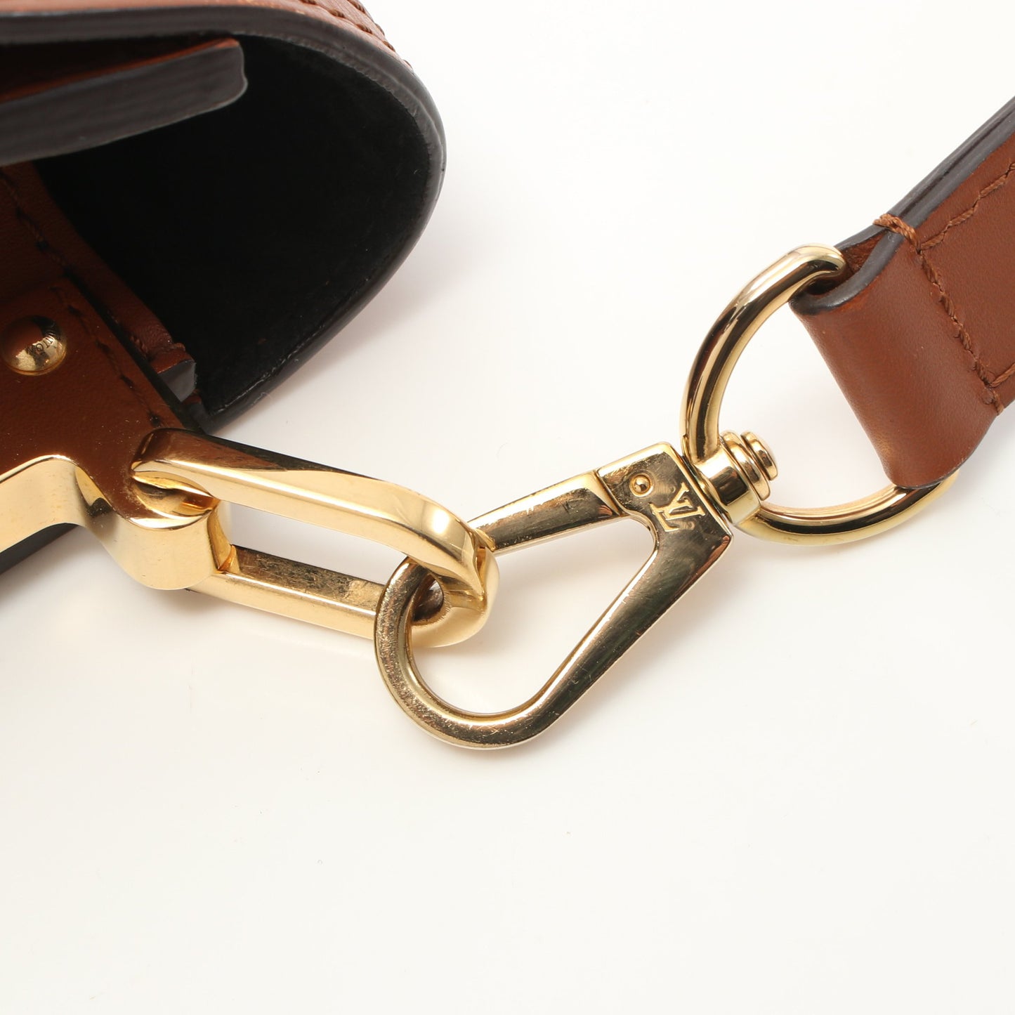 ドーフィーヌ MINI モノグラムリバース ショルダーバッグ PVC レザー ブラウン ベージュ ルイヴィトン バッグ LOUIS VUITTON