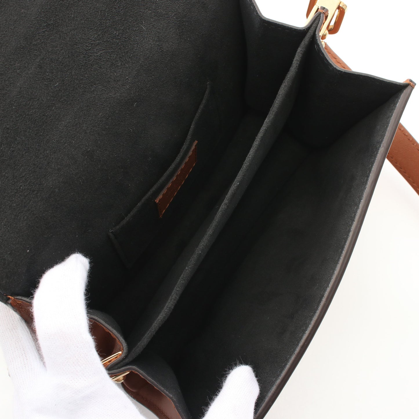 ドーフィーヌ MINI モノグラムリバース ショルダーバッグ PVC レザー ブラウン ベージュ ルイヴィトン バッグ LOUIS VUITTON