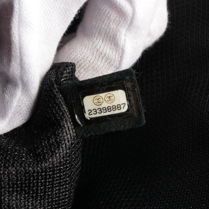 ジャンボマトラッセ チェーンショルダーバッグ レザー ブラック ゴールド金具 シャネル バッグ CHANEL