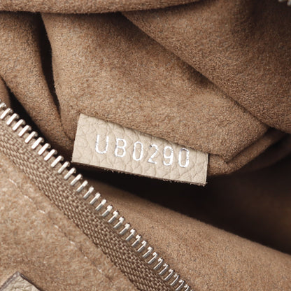 ボーヴル ホーボー マヒナ ガレ ハンドバッグ レザー グレーベージュ 2WAY ルイヴィトン バッグ LOUIS VUITTON