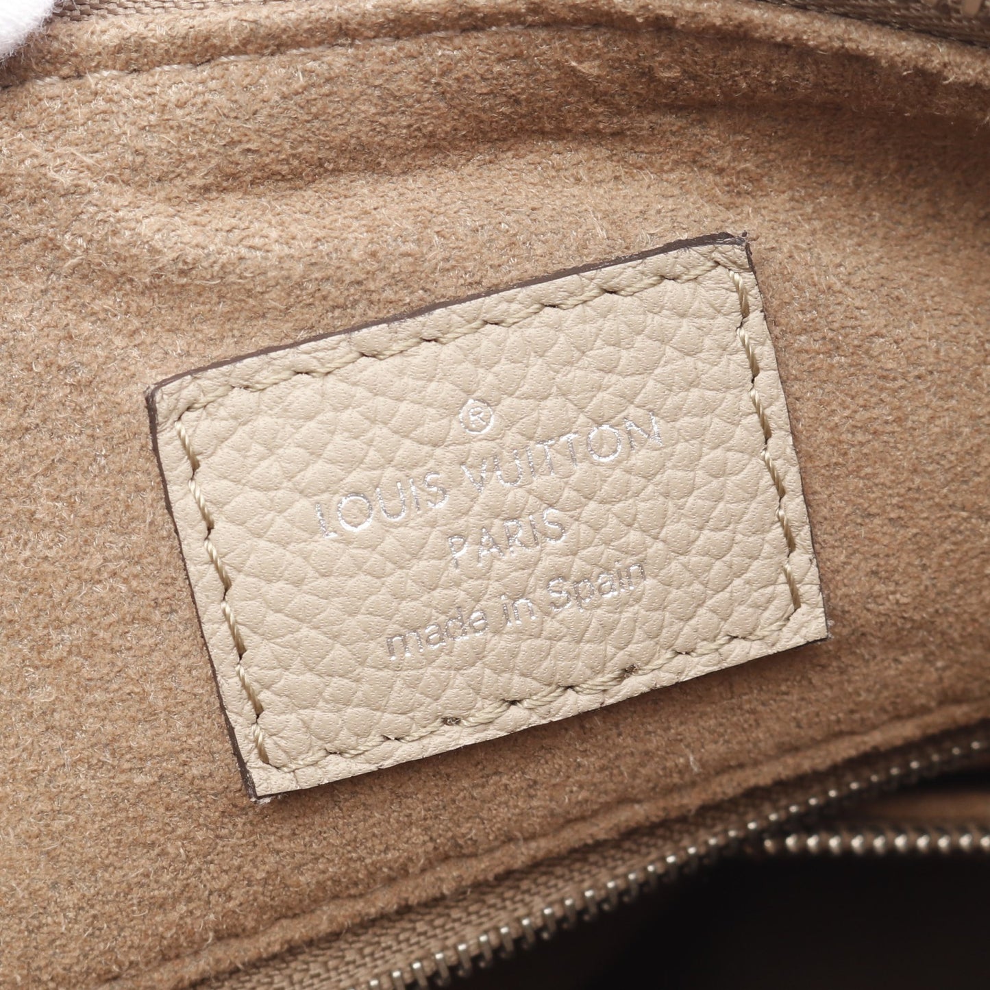 ボーヴル ホーボー マヒナ ガレ ハンドバッグ レザー グレーベージュ 2WAY ルイヴィトン バッグ LOUIS VUITTON