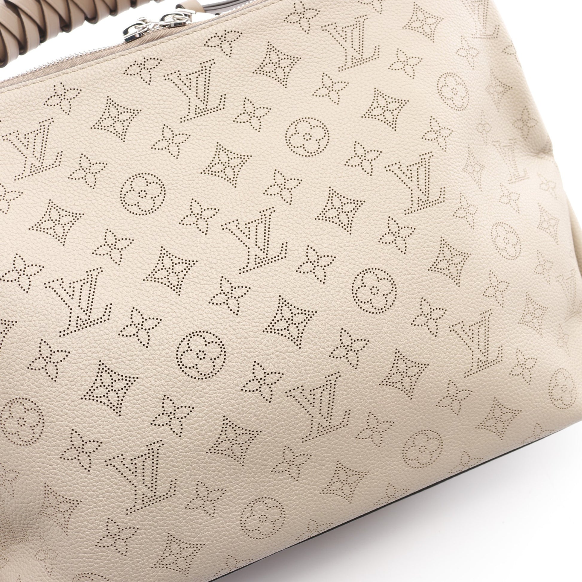 ボーヴル ホーボー マヒナ ガレ ハンドバッグ レザー グレーベージュ 2WAY ルイヴィトン バッグ LOUIS VUITTON