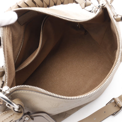 ボーヴル ホーボー マヒナ ガレ ハンドバッグ レザー グレーベージュ 2WAY ルイヴィトン バッグ LOUIS VUITTON