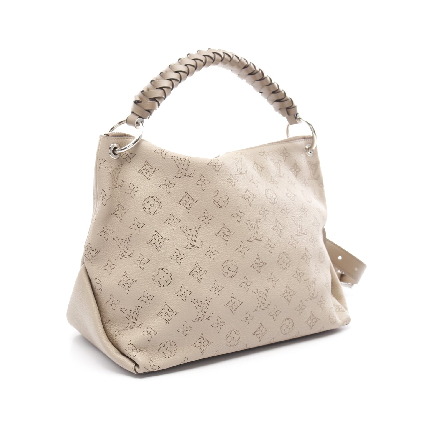 ボーヴル ホーボー マヒナ ガレ ハンドバッグ レザー グレーベージュ 2WAY ルイヴィトン バッグ LOUIS VUITTON
