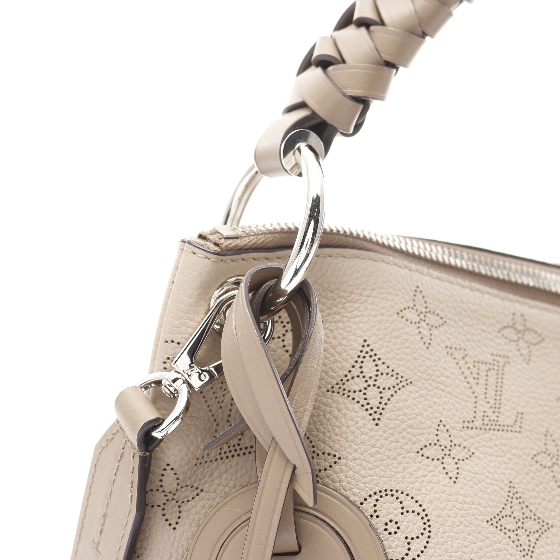 ボーヴル ホーボー マヒナ ガレ ハンドバッグ レザー グレーベージュ 2WAY ルイヴィトン バッグ LOUIS VUITTON