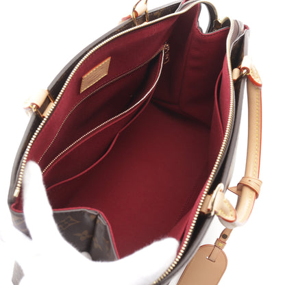 グラン パレMM モノグラム ハンドバッグ PVC レザー ブラウン 2WAY ルイヴィトン バッグ LOUIS VUITTON