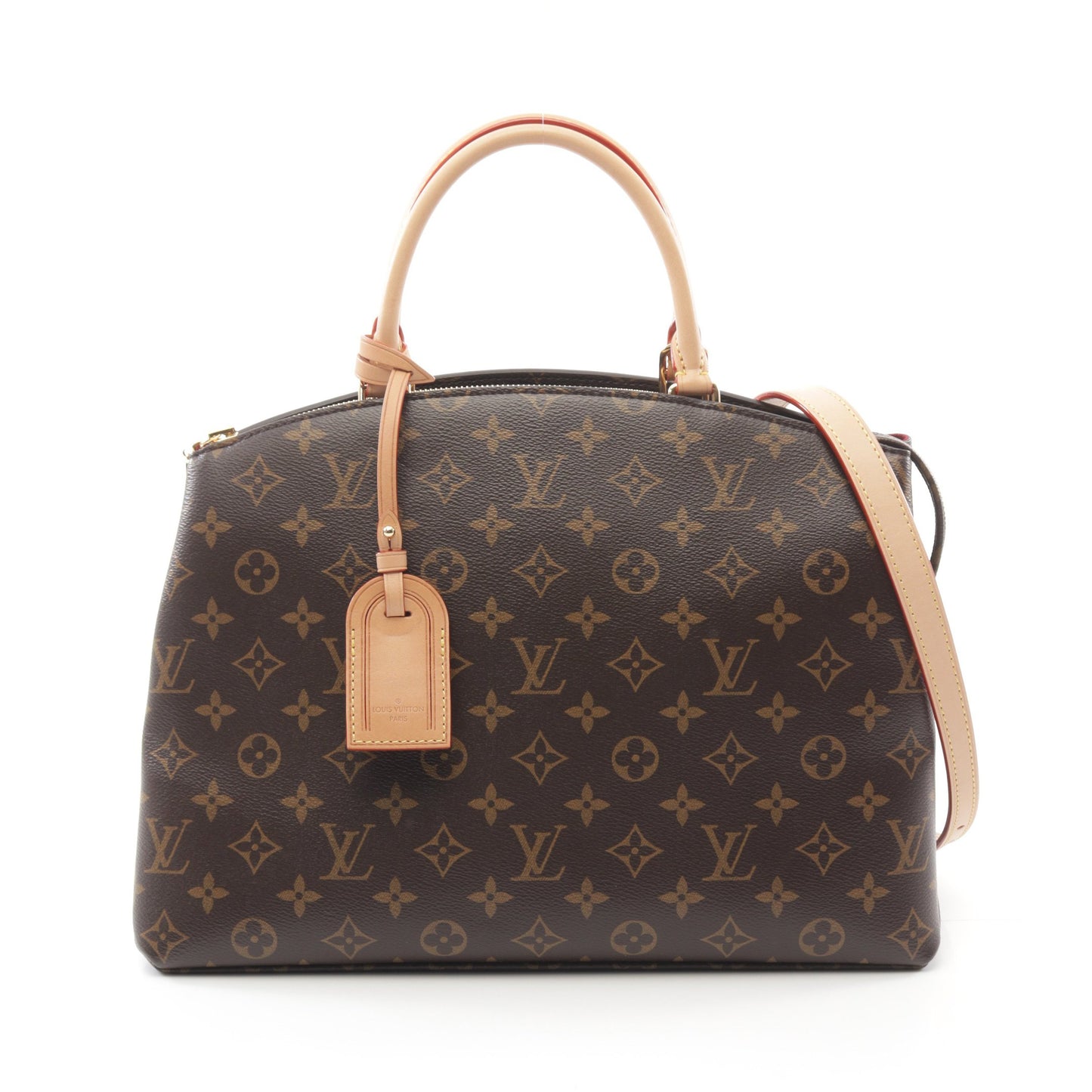 グラン パレMM モノグラム ハンドバッグ PVC レザー ブラウン 2WAY ルイヴィトン バッグ LOUIS VUITTON