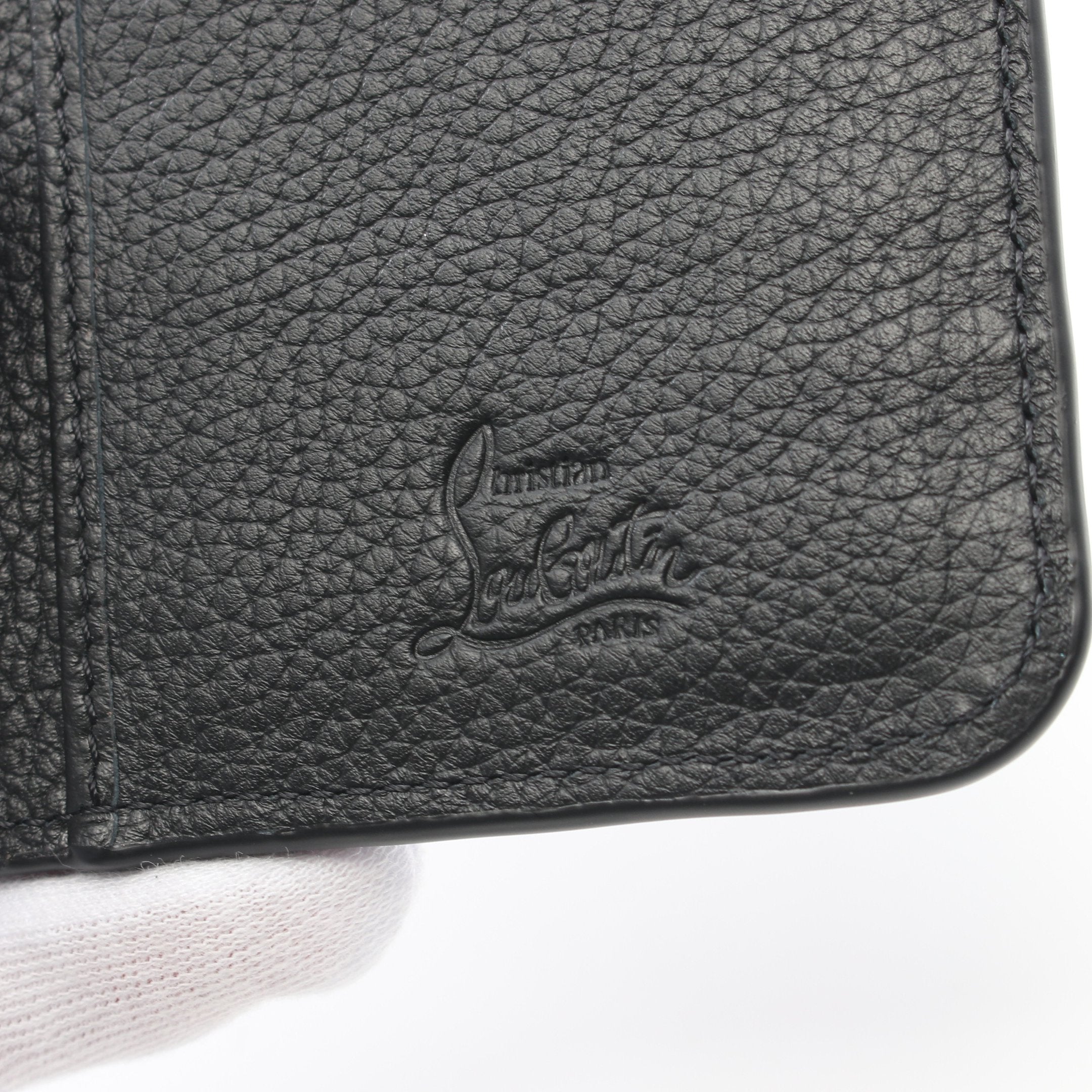 BY MY SIDE カードケース コインケース レザー ブラック レッド