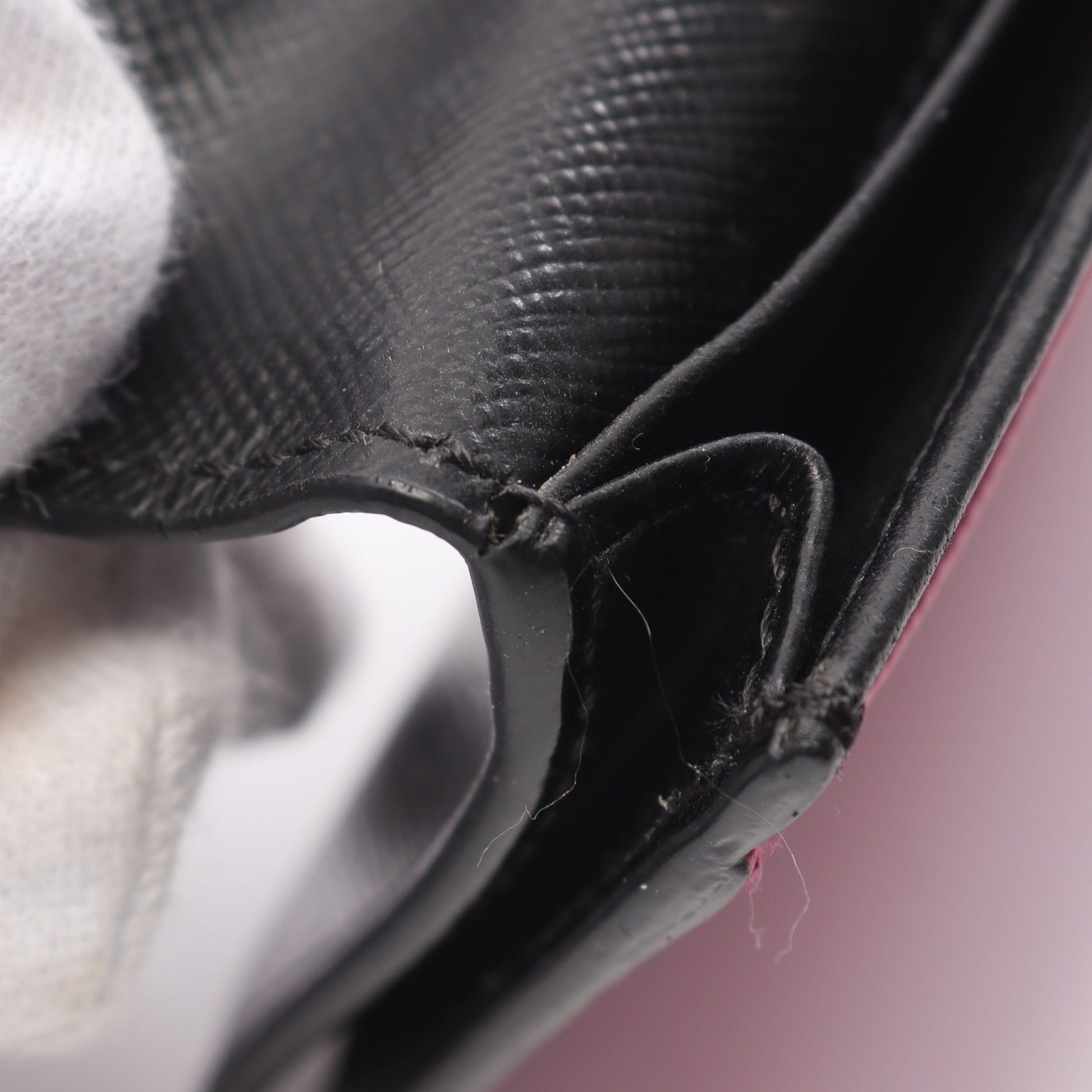 カードケース 名刺入れ レザー ブラック ピンクパープル ロゴ マルニ 財布・小物 MARNI