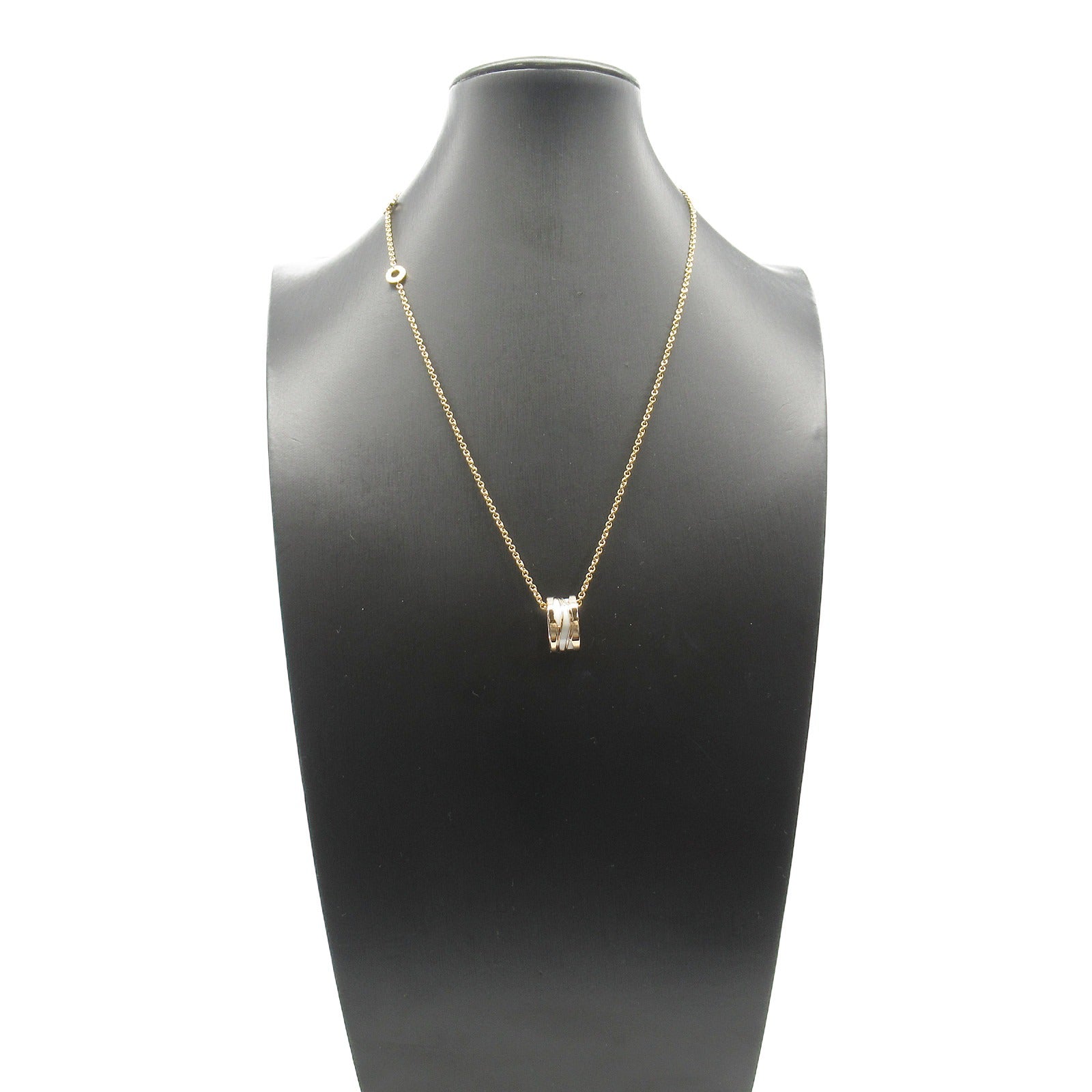 B-zero1 ビーゼロワン ネックレス ネックレス K18PG（ピンクゴールド） セラミック ホワイト ブルガリ アクセサリー BVLGARI