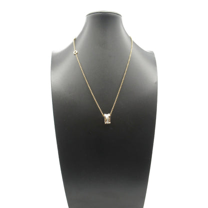 B-zero1 ビーゼロワン ネックレス ネックレス K18PG（ピンクゴールド） セラミック ホワイト ブルガリ アクセサリー BVLGARI