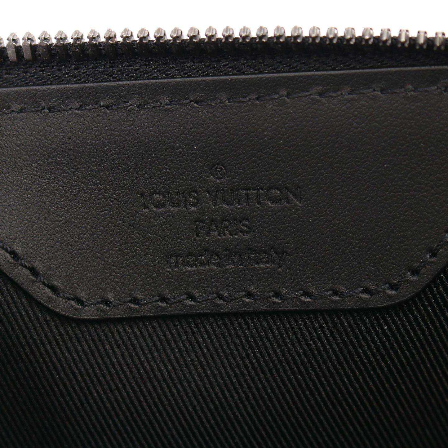 サックプラ クロス モノグラムエクリプス ハンドバッグ PVC レザー ブラック 2WAY ルイヴィトン バッグ LOUIS VUITTON