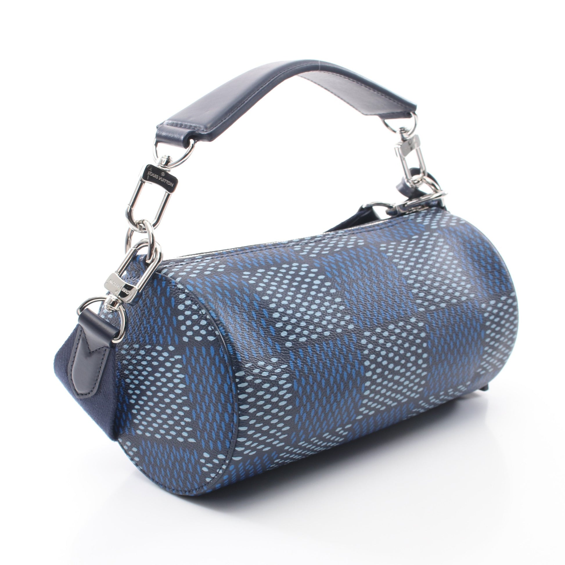 ソフト ポロションPM ダミエヘリテージ ハンドバッグ PVC レザー ダークネイビー マルチカラー 2WAY ルイヴィトン バッグ LOUIS VUITTON