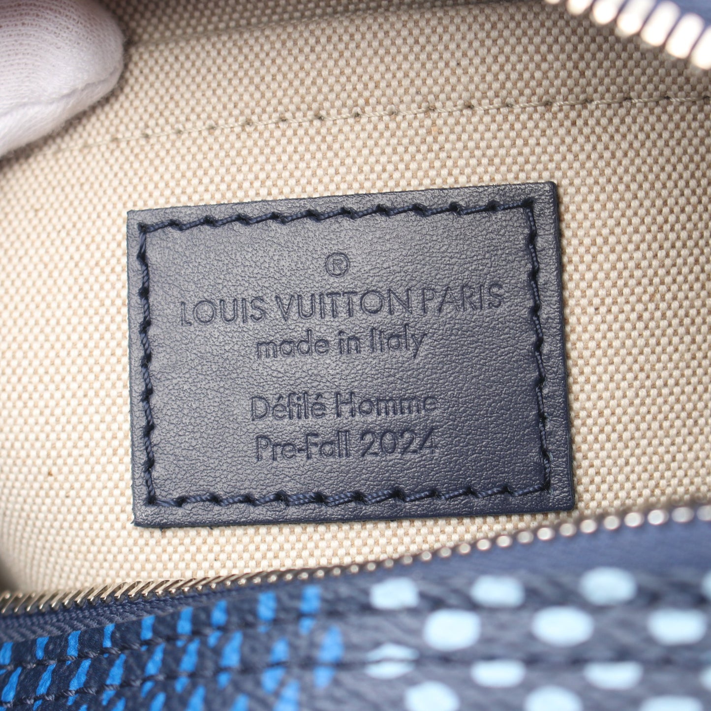 ソフト ポロションPM ダミエヘリテージ ハンドバッグ PVC レザー ダークネイビー マルチカラー 2WAY ルイヴィトン バッグ LOUIS VUITTON